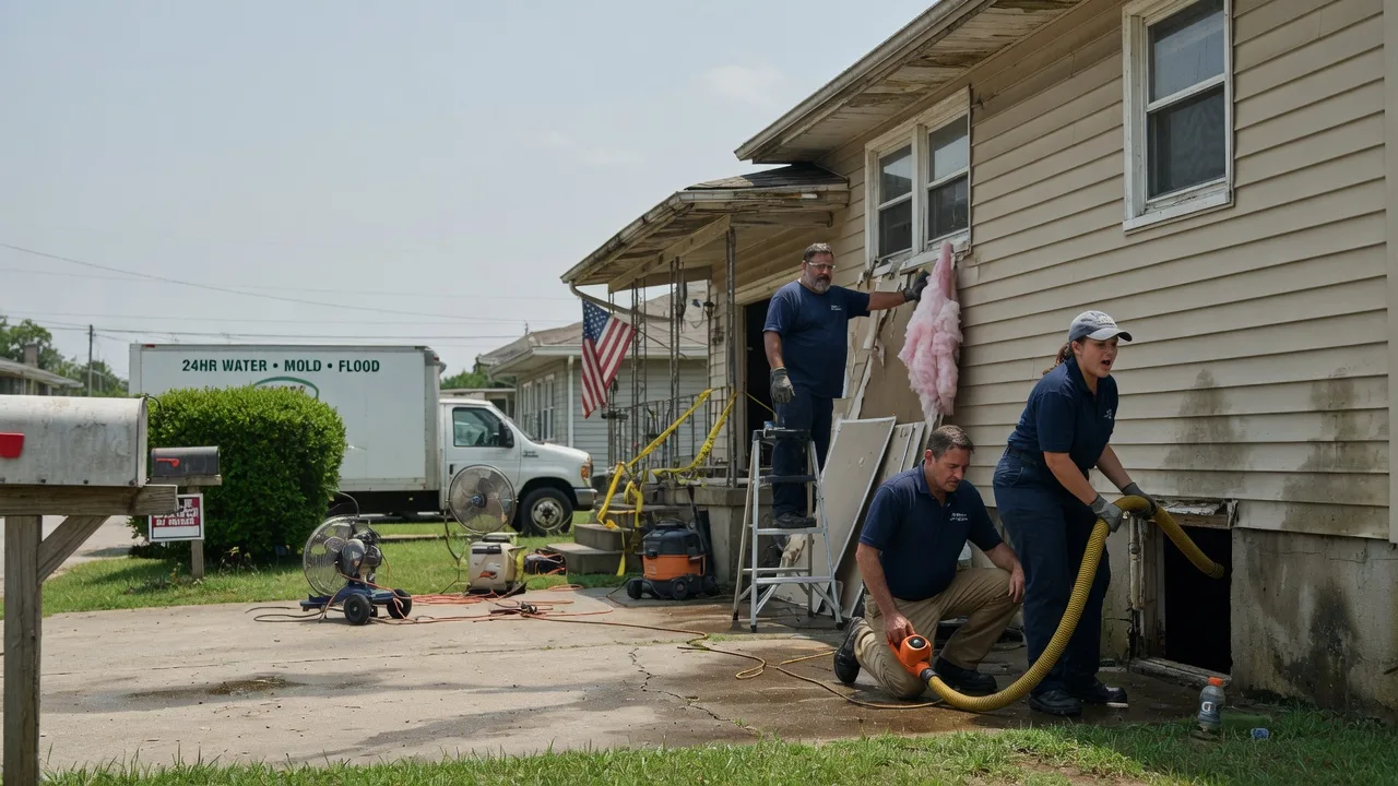 Water Damage Repair in Juliustown, NJ near me